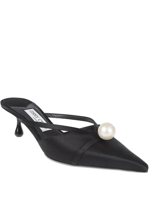 Jimmy Choo Sana pointed-toe mules - Black - zdjęcie produktu nr 1