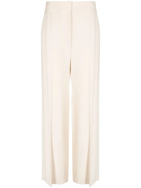KHAITE high-waisted wide-leg trousers - Neutrals - zdjęcie produktu nr 1