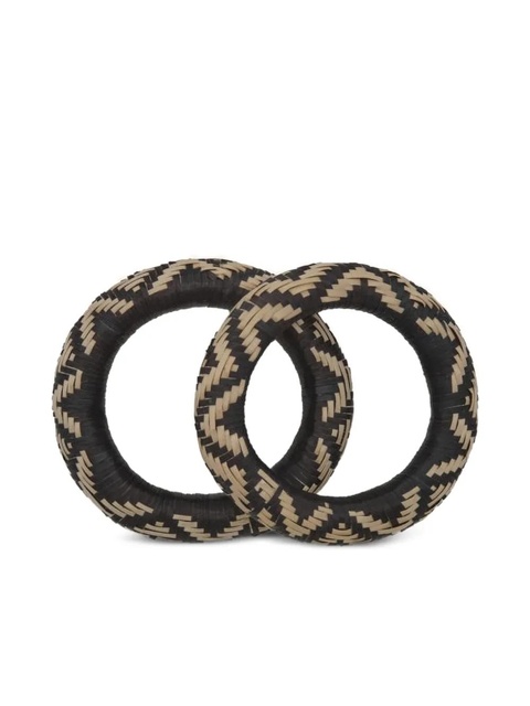 Johanna Ortiz Cosmic Serpent bracelet (set of two) - Black - zdjęcie produktu nr 2