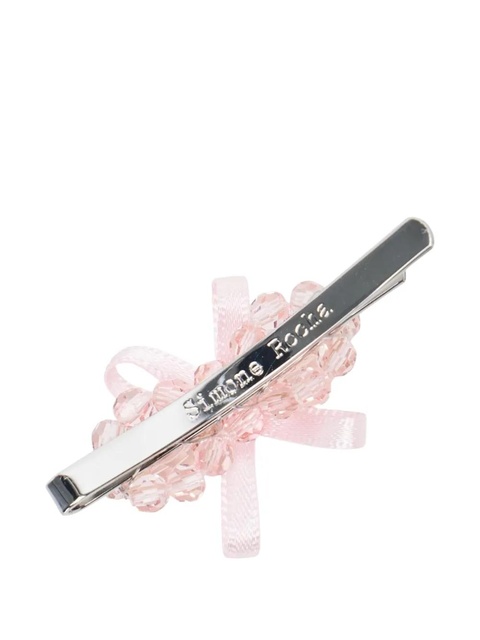 Simone Rocha Petite Bow hair clip - Silver - zdjęcie produktu nr 1