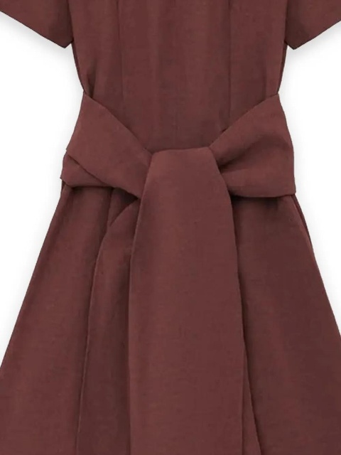 LOEWE Pebble Anagram mini dress - Brown - zdjęcie produktu nr 2