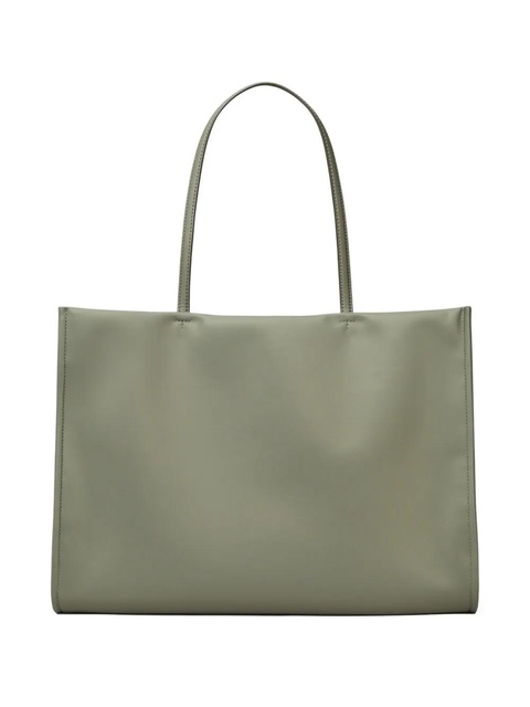 Tory Burch Ella logo-patch tote bag - Green - zdjęcie produktu nr 1