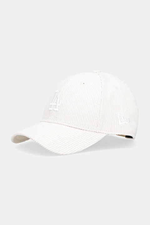 New Era czapka z daszkiem sztruksowa 0 kolor beżowy 60691060 - zdjęcie produktu nr 1