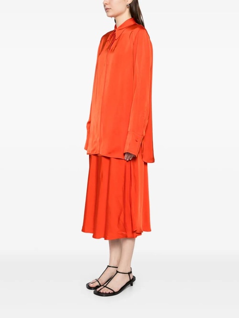 Jil Sander long sleeves shirt - Orange - zdjęcie produktu nr 2