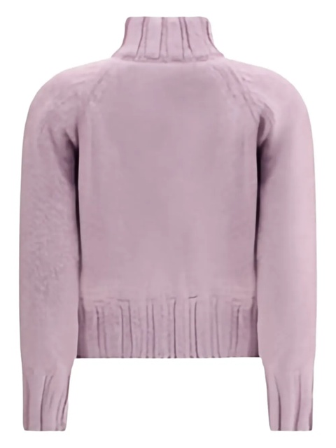 Magda Butrym high-neck zip-front cardigan - Pink - zdjęcie produktu nr 1
