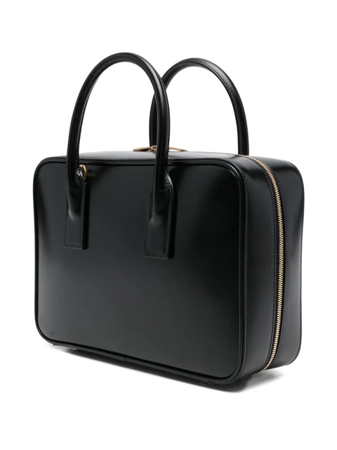 Saint Laurent leather tote bag - Black - zdjęcie produktu nr 2