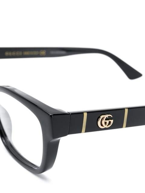 Gucci Eyewear GG0635O rectangular-frame glasses - Black - zdjęcie produktu nr 2