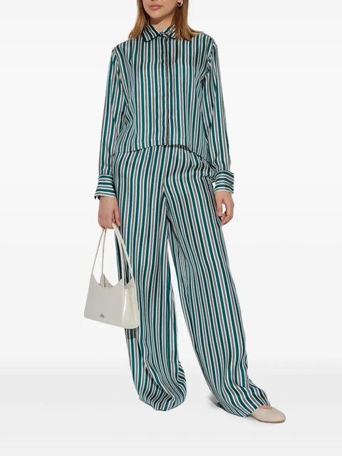 Max Mara Ladino striped trousers - Green - zdjęcie produktu nr 2
