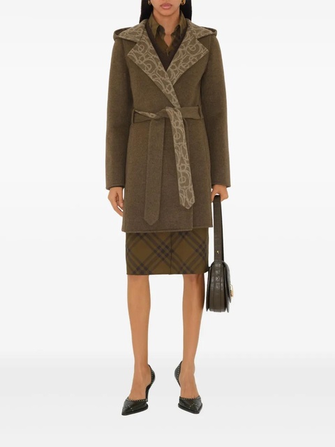 Burberry hooded coat - Brown - zdjęcie produktu nr 2