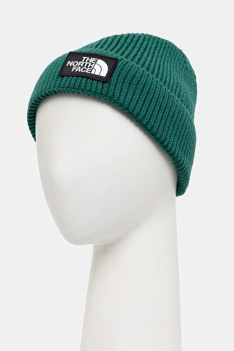 The North Face czapka TNF Logo Box kolor zielony NF0A8CHENL11 - zdjęcie produktu nr 2
