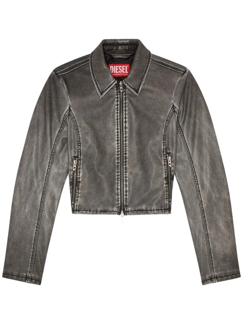Diesel G-Ota cropped jacket - Grey - zdjęcie produktu nr 1