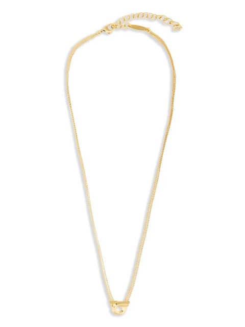Ferragamo Gancini-pendant layered necklace - Gold - zdjęcie produktu nr 1