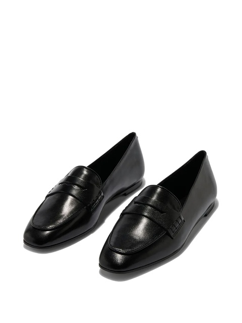 Aeyde Alfie penny leather loafers - Black - zdjęcie produktu nr 1