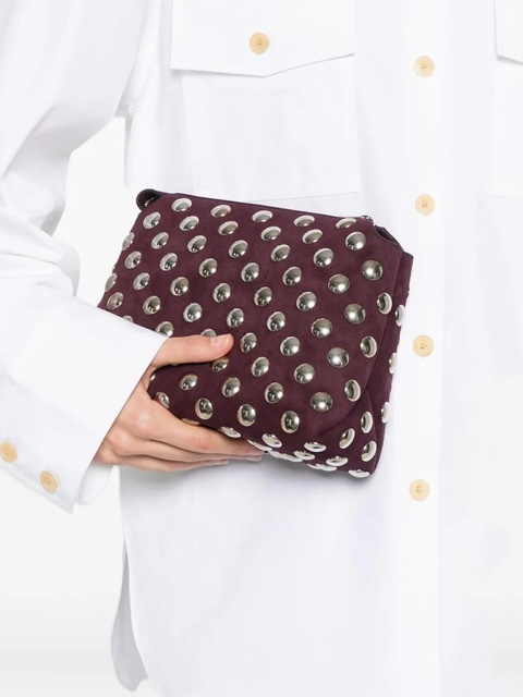 KHAITE zip-fastening clutch bag - Red - zdjęcie produktu nr 1