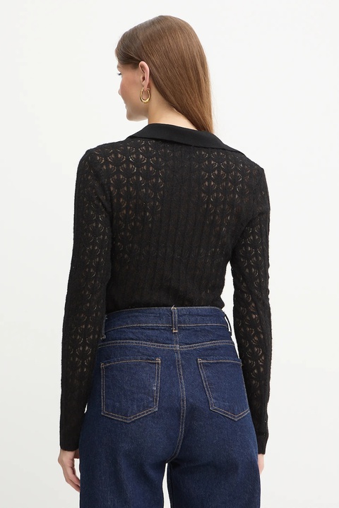 Pinko body damski kolor czarny lekki 105977 A2YI - zdjęcie produktu nr 2