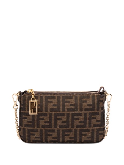 FENDI Baguette Pouch mini clutch bag - Brown - zdjęcie produktu nr 1