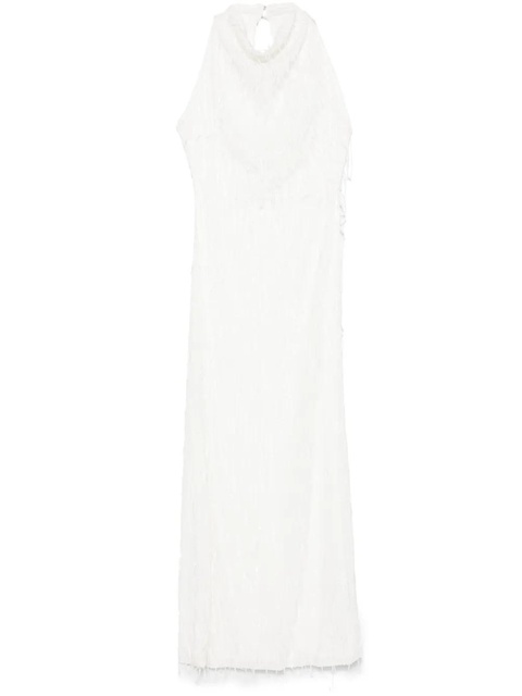 ROTATE BIRGER CHRISTENSEN halterneck maxi dress - White - zdjęcie produktu nr 1