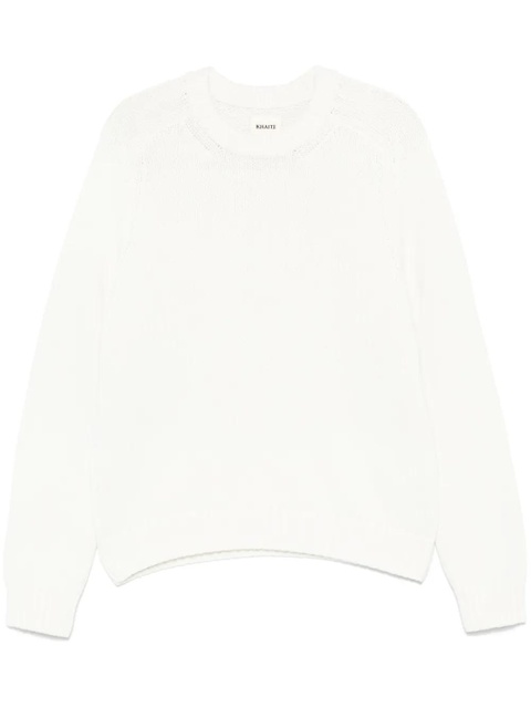 KHAITE Mae sweater - White - zdjęcie produktu nr 1