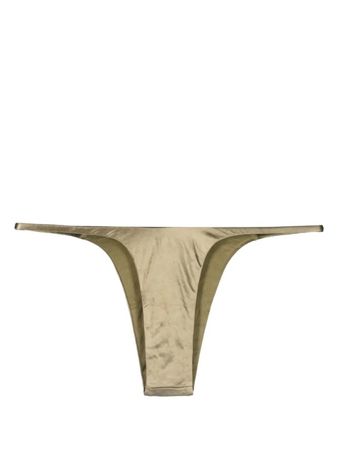 Isa Boulder Forward satin bikini bottom - Gold - zdjęcie produktu nr 1