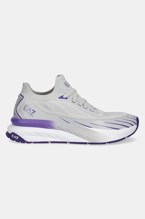EA7 Emporio Armani sneakersy damskie kolor szary XK377.X8X176 - zdjęcie produktu nr 2