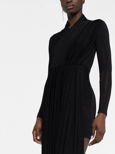 Balenciaga Cycling draped dress - Black - zdjęcie produktu nr 2