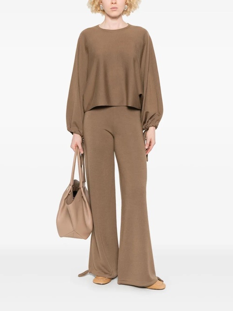 Max Mara virgin wool trousers - Brown - zdjęcie produktu nr 1