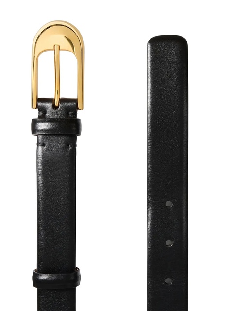 KHAITE leather belt - Black - zdjęcie produktu nr 2