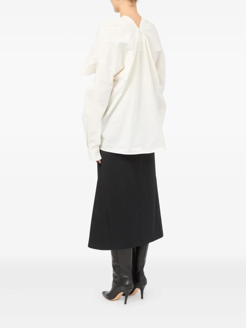 MM6 Maison Margiela layered shirt - White - zdjęcie produktu nr 1