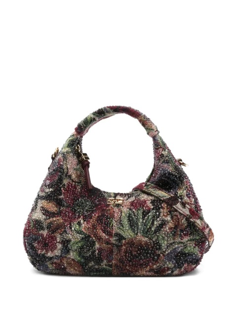 GANNI Tapestry shoulder bag - Red - zdjęcie produktu nr 1