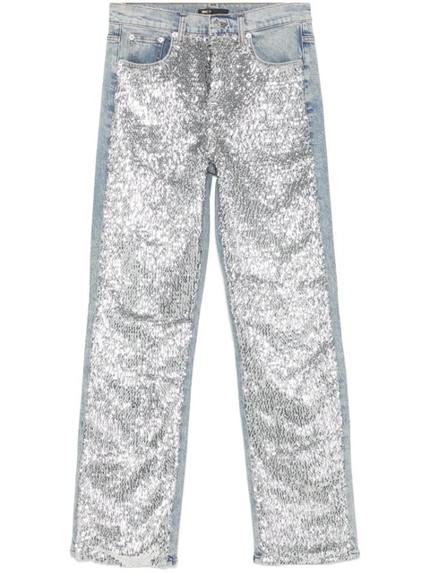 Maje sequin-embellished jeans - Blue - zdjęcie produktu nr 1
