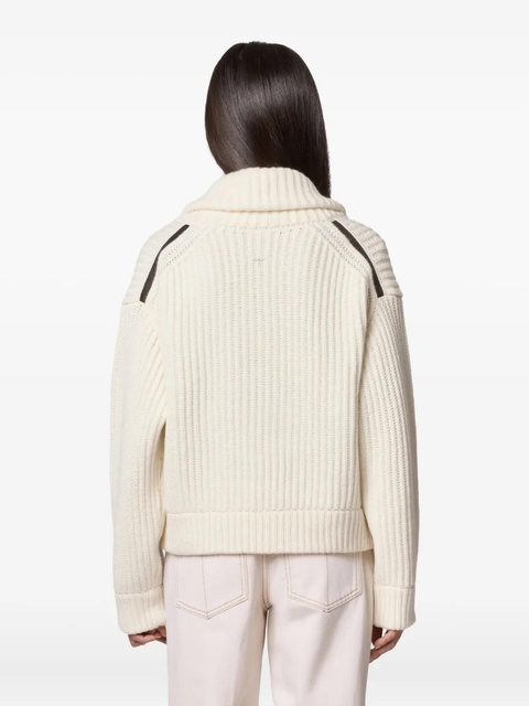 Tod's ribbed sweater - White - zdjęcie produktu nr 1