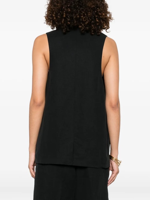 The Frankie Shop Melrose waistcoat - Black - zdjęcie produktu nr 2