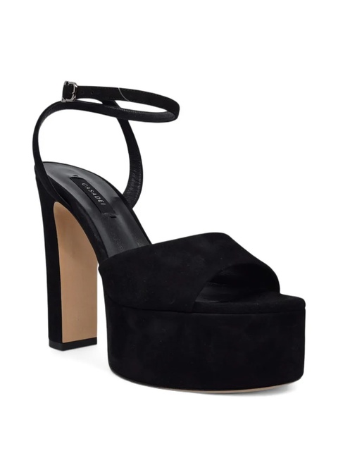 Casadei ankle-strap platform sandals - Black - zdjęcie produktu nr 2