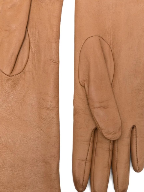 Max Mara lambskin gloves - Brown - zdjęcie produktu nr 2