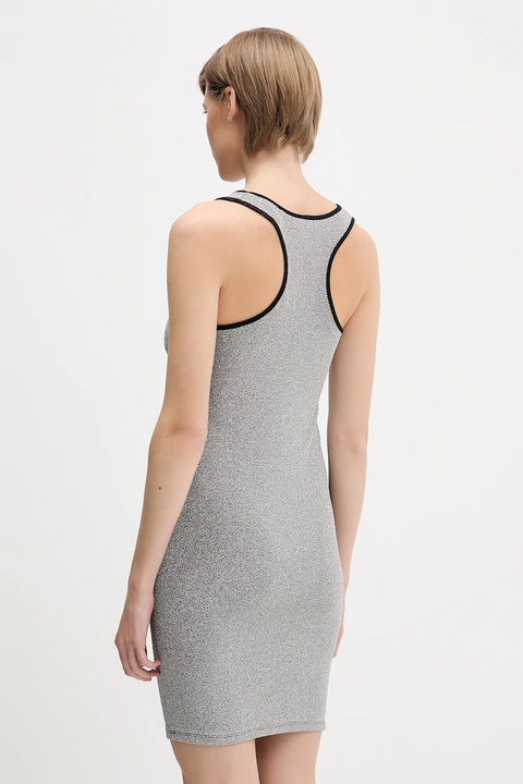 Hugo Blue sukienka kolor srebrny mini dopasowana 50546952 - zdjęcie produktu nr 1