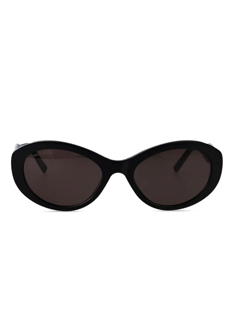 Balenciaga Eyewear oval-frame sunglasses - Black - zdjęcie produktu nr 1