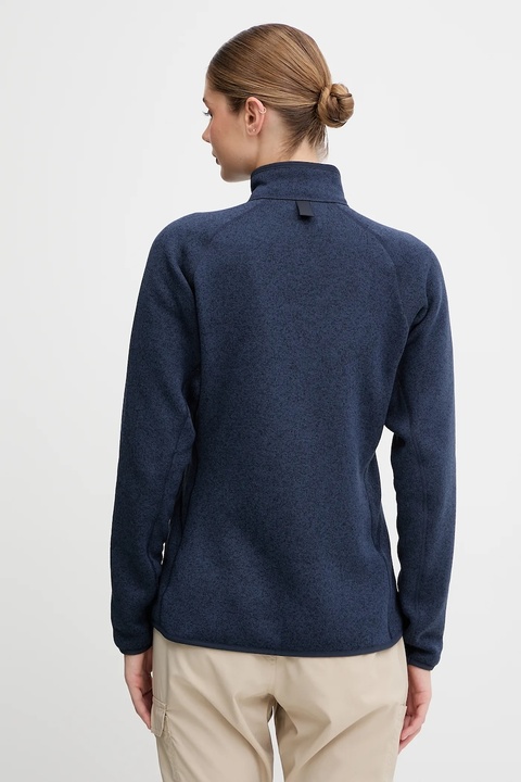 Haglöfs bluza outdoorowa Risberg damska kolor granatowy gładka 607384 - zdjęcie produktu nr 2