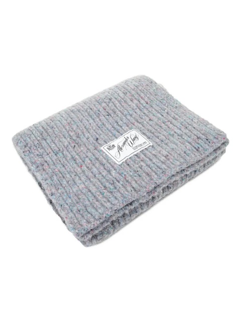 Alexander Wang speckled-knit scarf - Grey - zdjęcie produktu nr 2