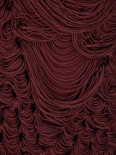 Ferragamo fringed midi skirt - Red - zdjęcie produktu nr 1