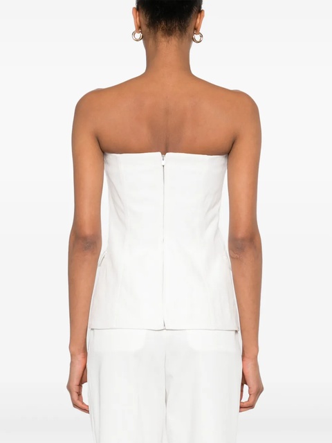 Maje crystal-buttons top - White - zdjęcie produktu nr 2