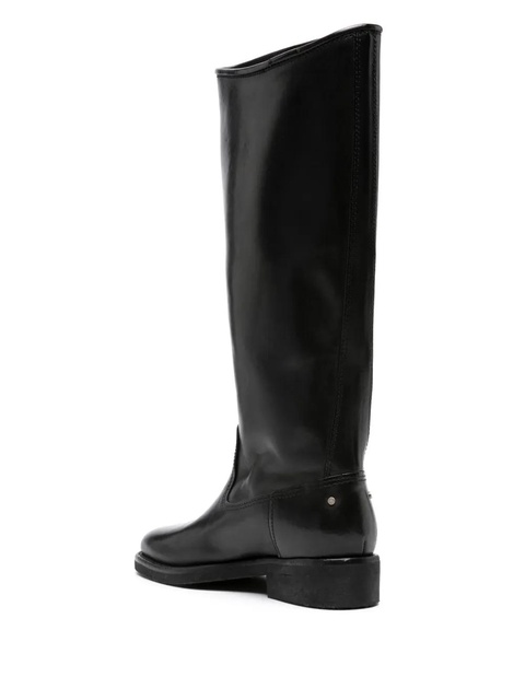 Golden Goose 35mm leather knee-high boots - Black - zdjęcie produktu nr 2