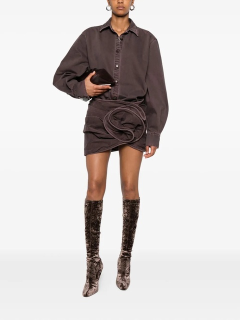 Magda Butrym button-down cotton shirt - Brown - zdjęcie produktu nr 2