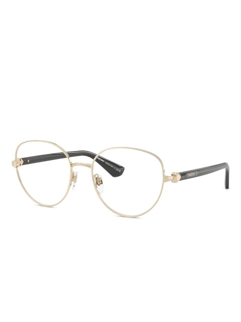 Burberry Eyewear round-frame glasses - Gold - zdjęcie produktu nr 2
