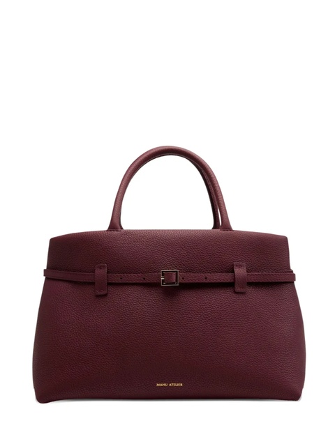 Manu Atelier buckle-strap hammered leather bag - zdjęcie produktu nr 2