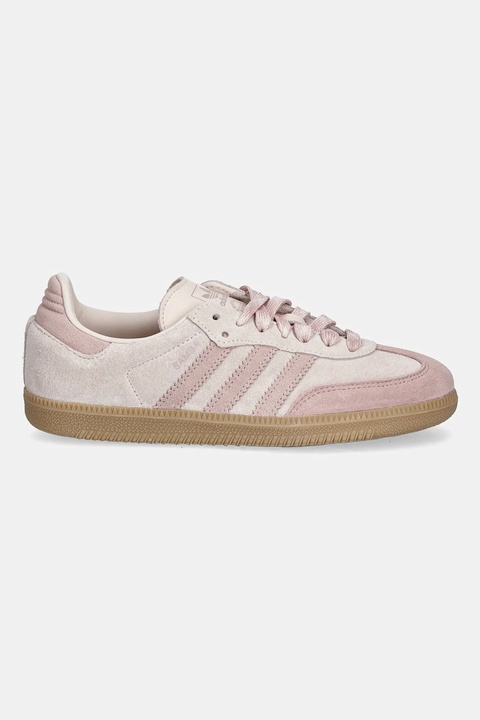 adidas Originals sneakersy zamszowe Samba OG W damskie kolor różowy JR8874 - zdjęcie produktu nr 1