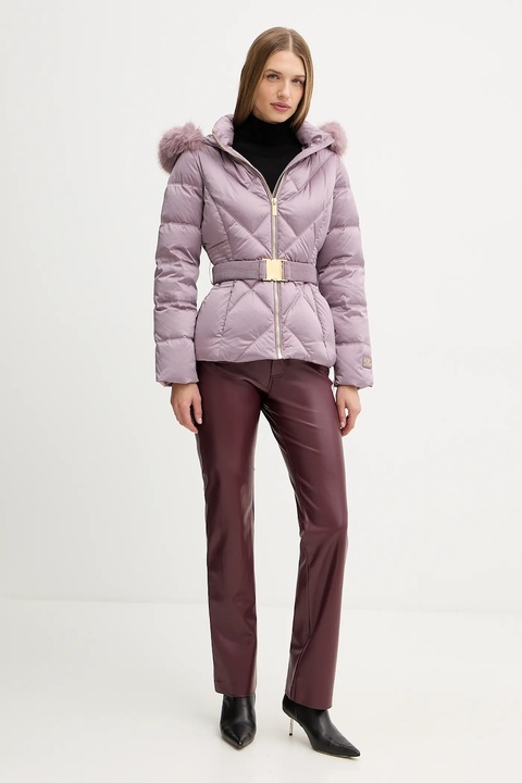 Marciano Guess kurtka puchowa ELLY kolor różowy zimowa 5BGL37 7374A - zdjęcie produktu nr 1