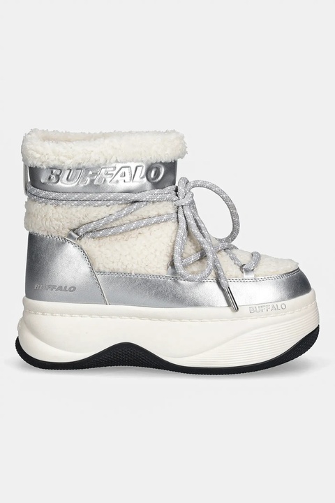 Buffalo śniegowce Orcus Snow Boot kolor srebrny 1270162-SLV - zdjęcie produktu nr 2