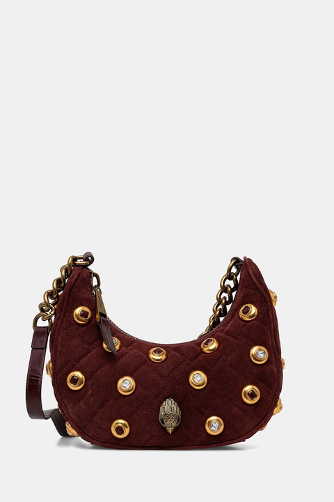 Kurt Geiger London torebka skórzana KENSINGTON kolor bordowy 5014256289 - zdjęcie produktu nr 1