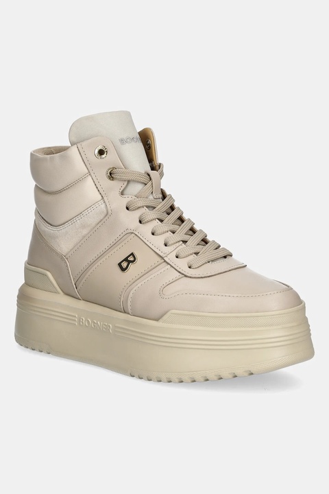 Bogner sneakersy skórzane NEW YORK kolor beżowy 22440085 - zdjęcie produktu nr 1