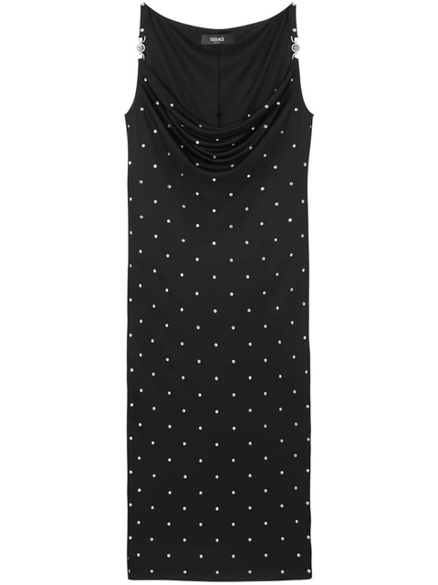 Versace Cielo Stellato slip midi dress - Black - zdjęcie produktu nr 1